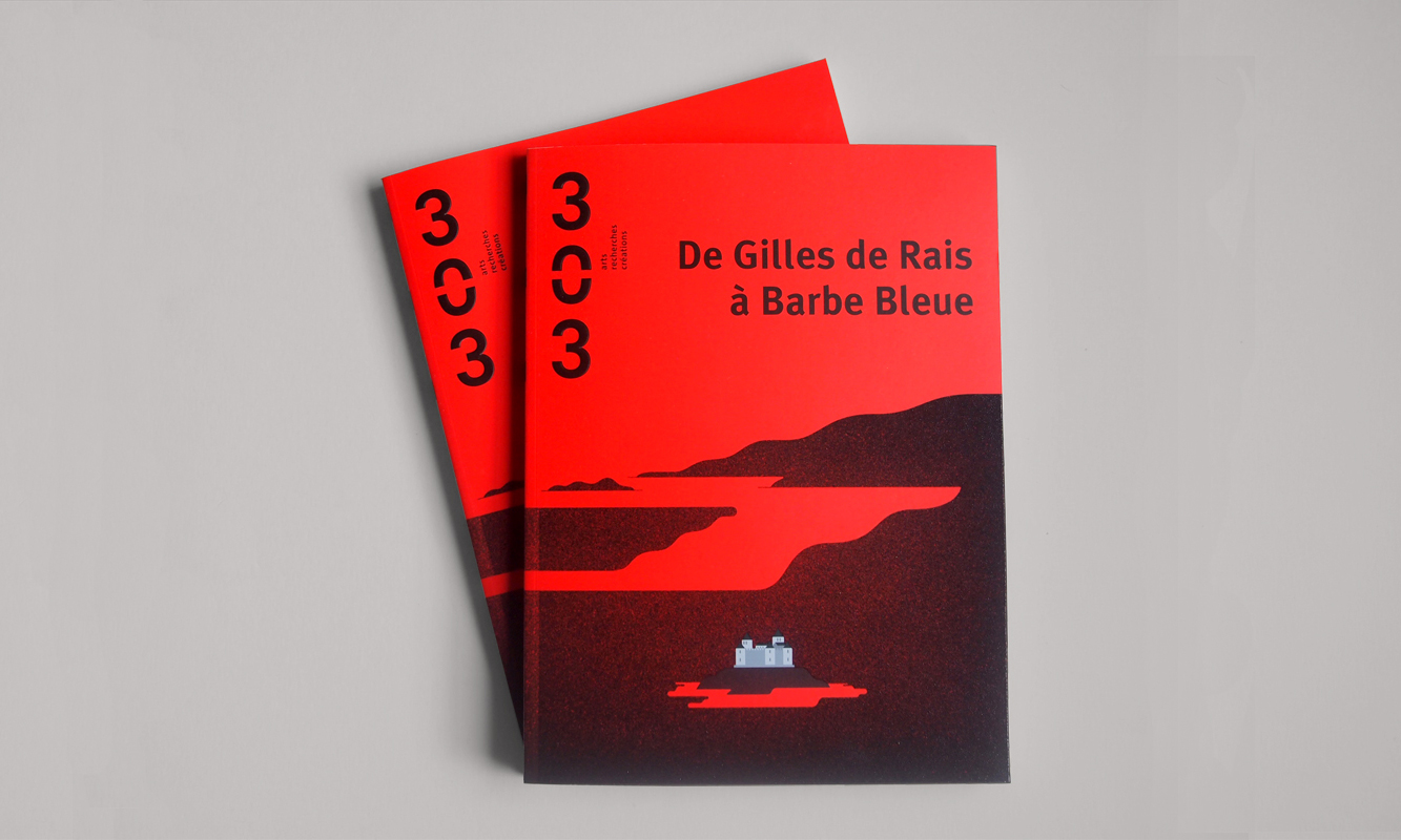 Couverture et carte blanche pour la revue 303